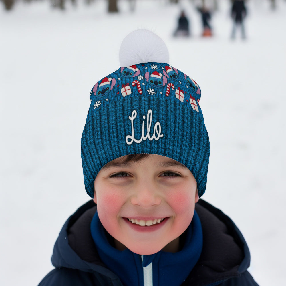 Baby Christmas - Personalized Ohana Beanie Hat