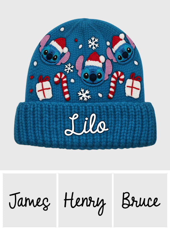 Baby Christmas - Personalized Ohana Beanie Hat