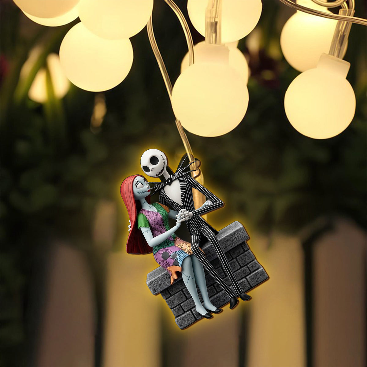 Couple Nightmare - Personalized Nightmare String Lights