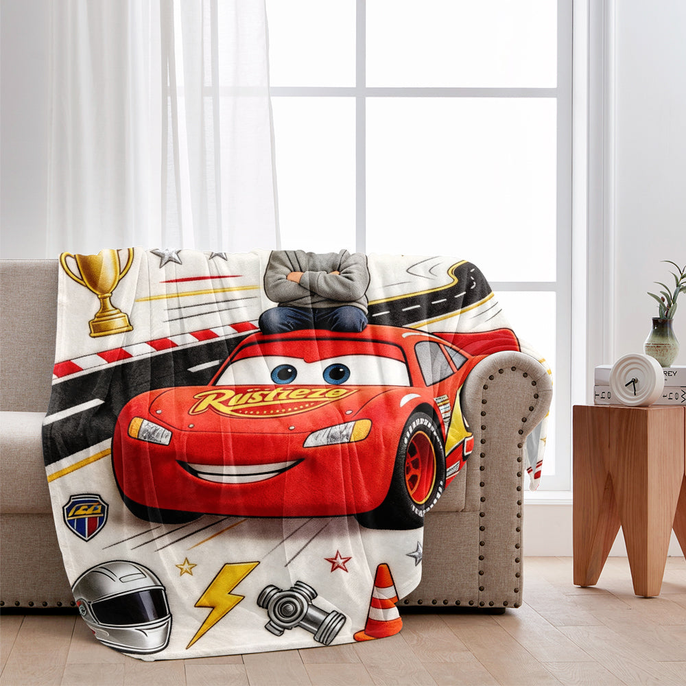 Strong Race - Personalized Racing Lover Blanket