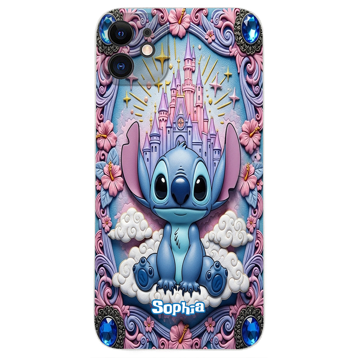 Blue Ohana - Personalized Ohana Leather Phone Case