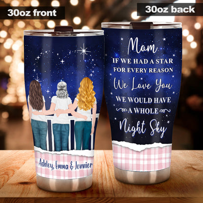 If We Had A Star - Personalized Mother's Day Mother Tumbler