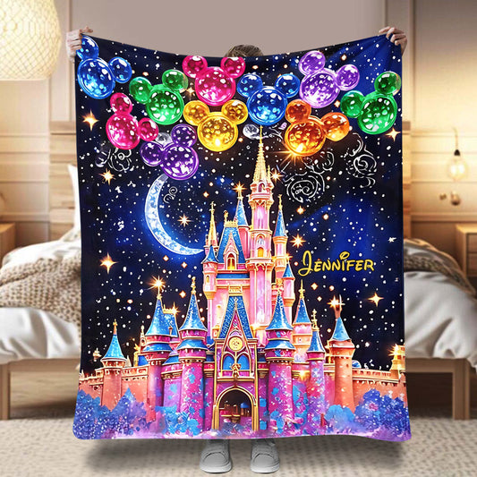 Magical Day - Personalized Mouse Blanket