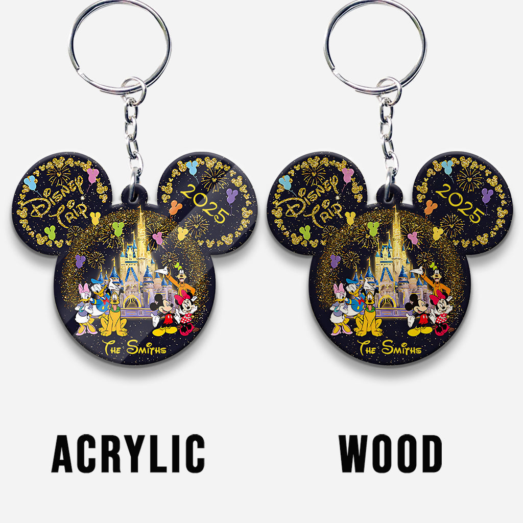 Magical Trip Any Photo - Personalized Mouse Keychain