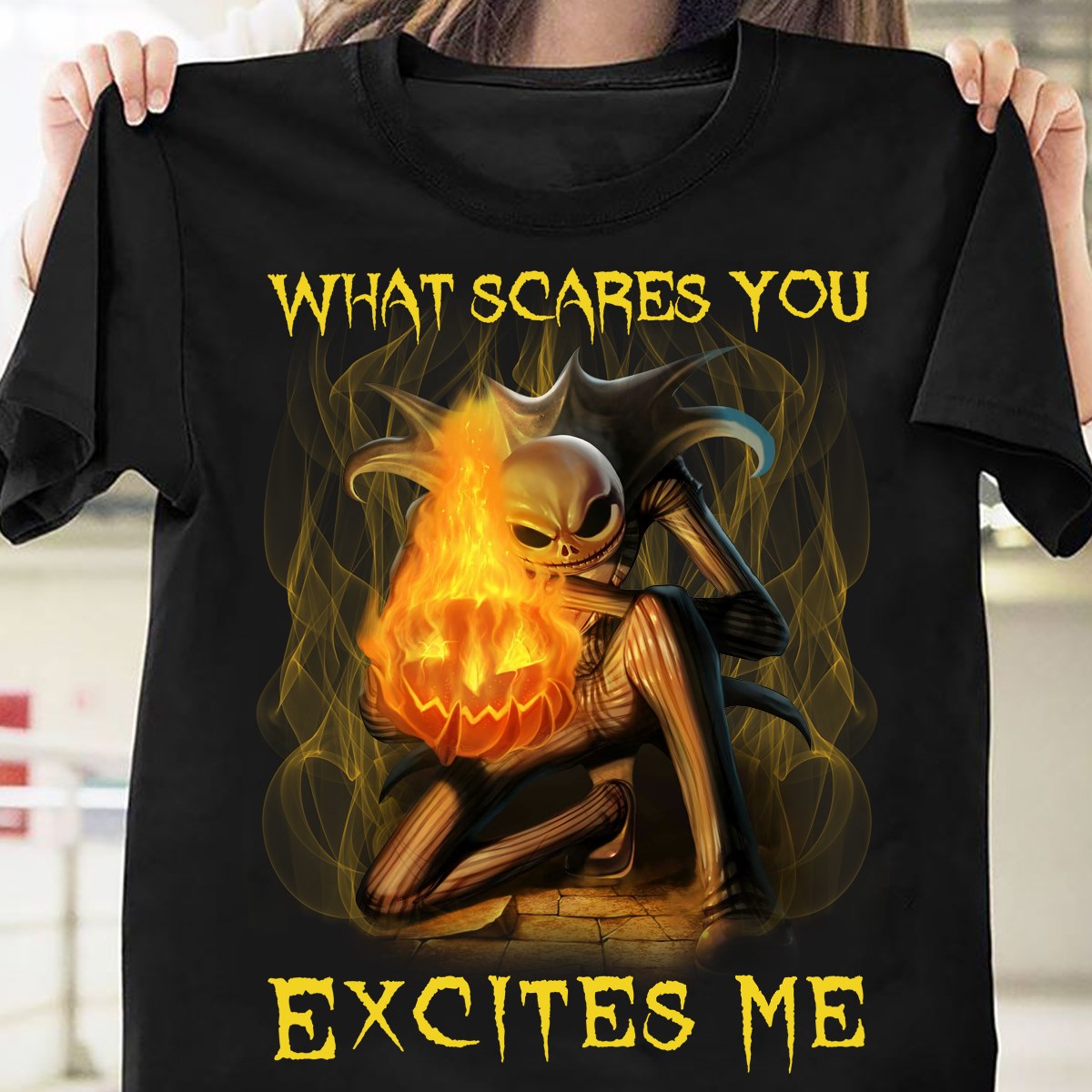 What Scares You Excites Me Nightmare T-shirt and Hoodie 0823