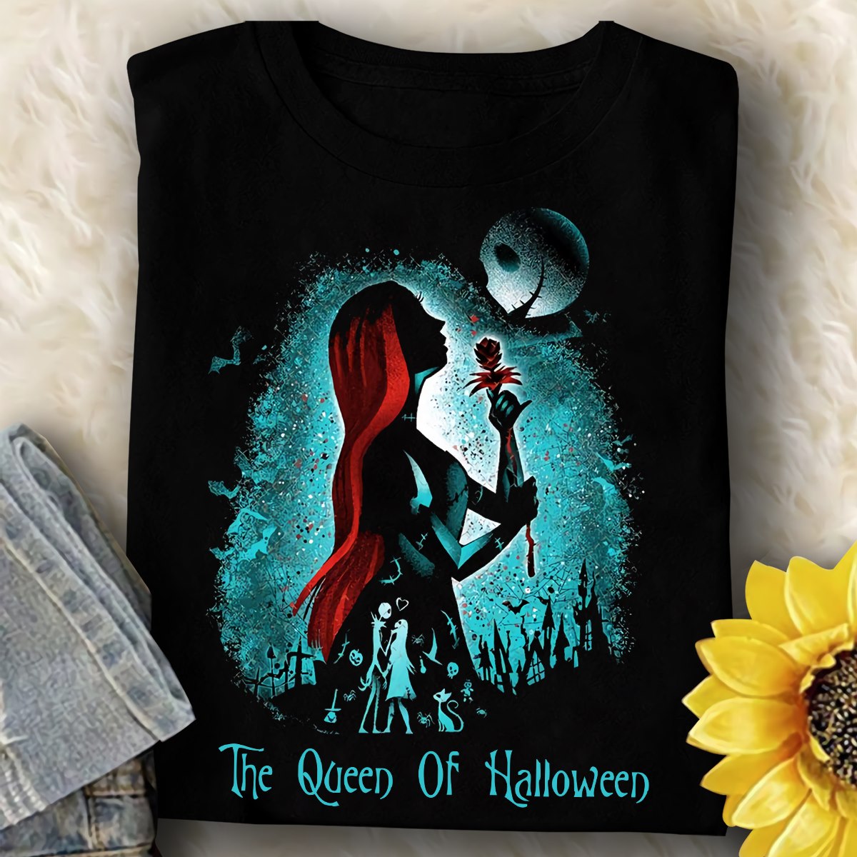 The Queen Of Halloween Nightmare T-shirt and Hoodie 0823