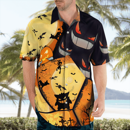 Happy Halloween Monster Trainer Hawaiian Shirt 0823