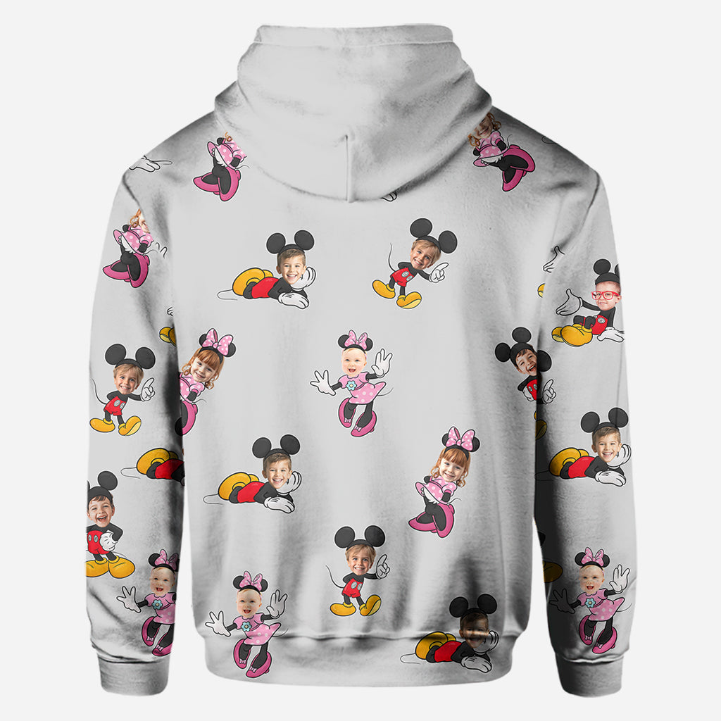 Mouse Ear Grandma - Personalized Mouse All Over Shirt