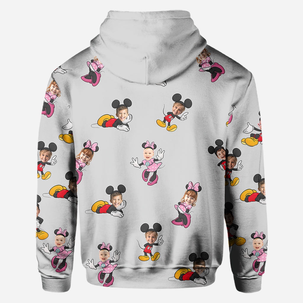 Mouse Ear Grandma - Personalized Mouse All Over Shirt