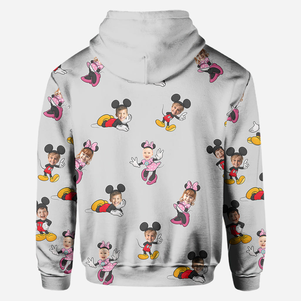 Mouse Ear Grandma - Personalized Mouse All Over Shirt