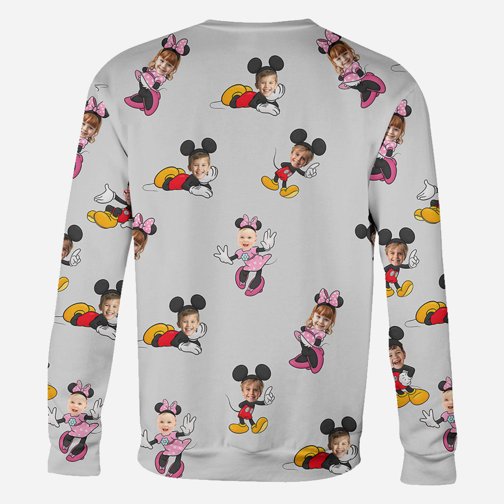 Mouse Ear Grandma - Personalized Mouse All Over Shirt