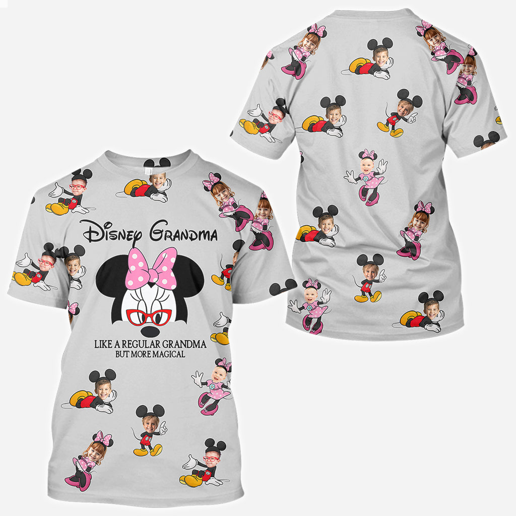 Mouse Ear Grandma - Personalized Mouse All Over Shirt