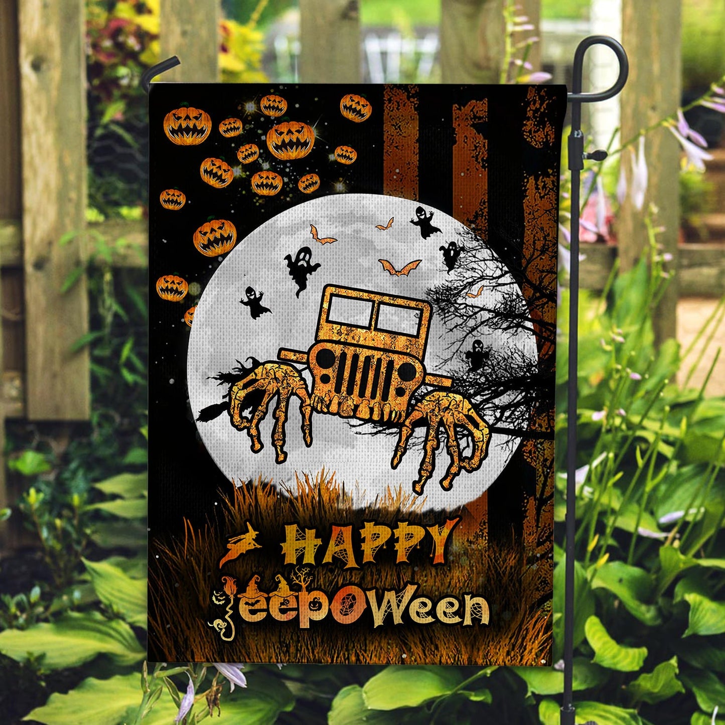 Happy Halloween Car Garden Flag 0823