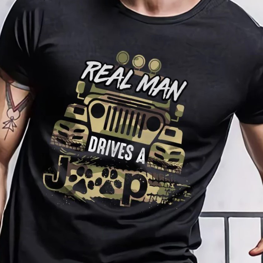 Real Man Drives Car T-shirt and Hoodie 0823