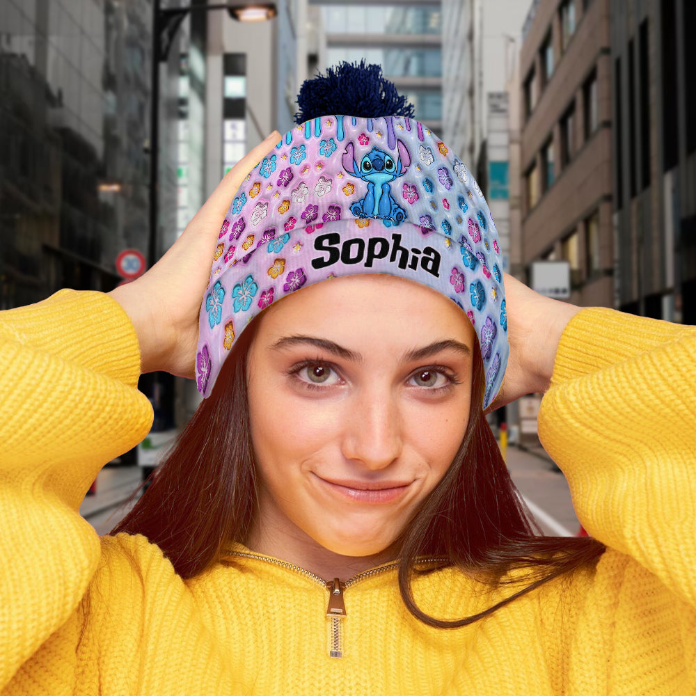 Ohana Means Family - Personalized Ohana Beanie Hat