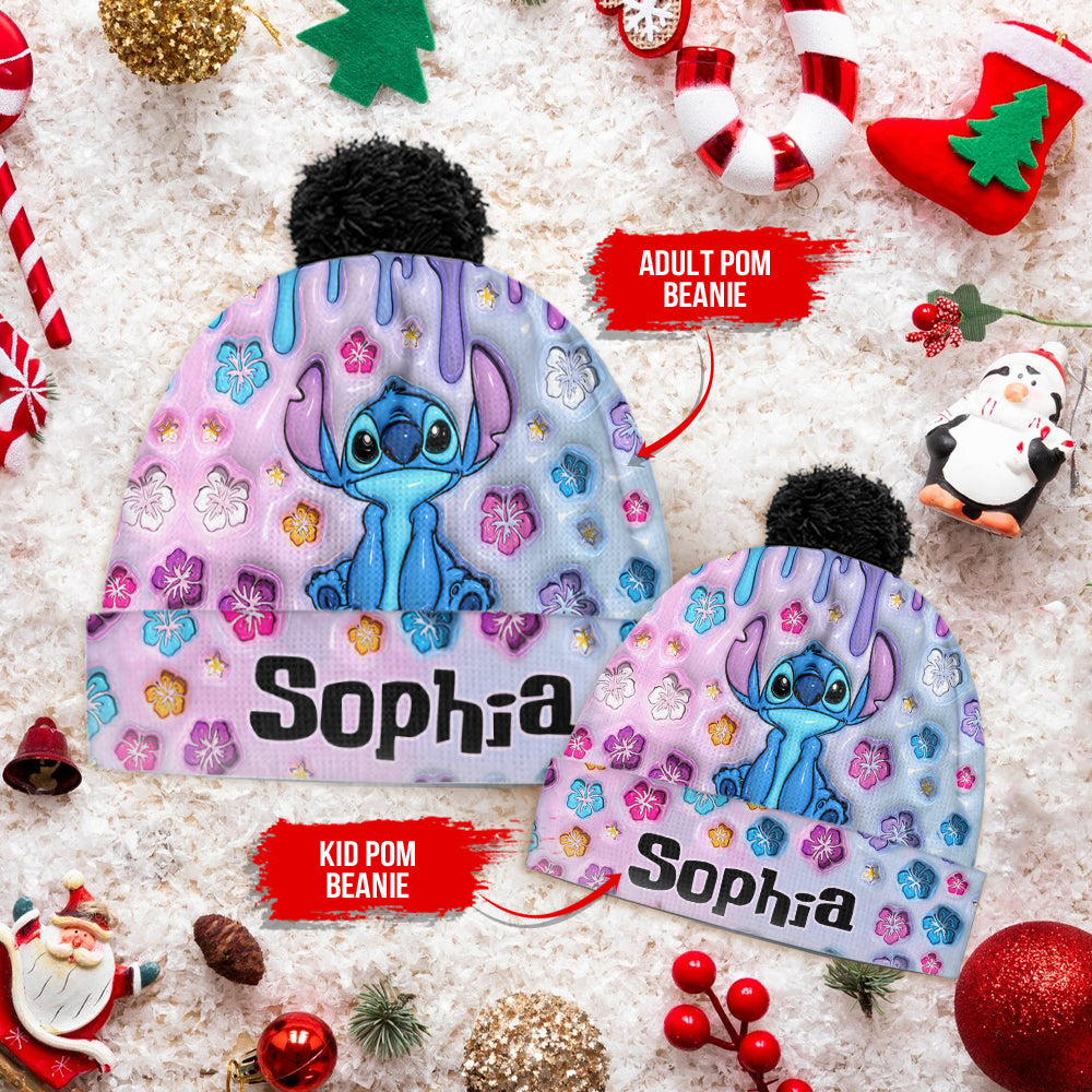 Ohana Means Family - Personalized Ohana Beanie Hat