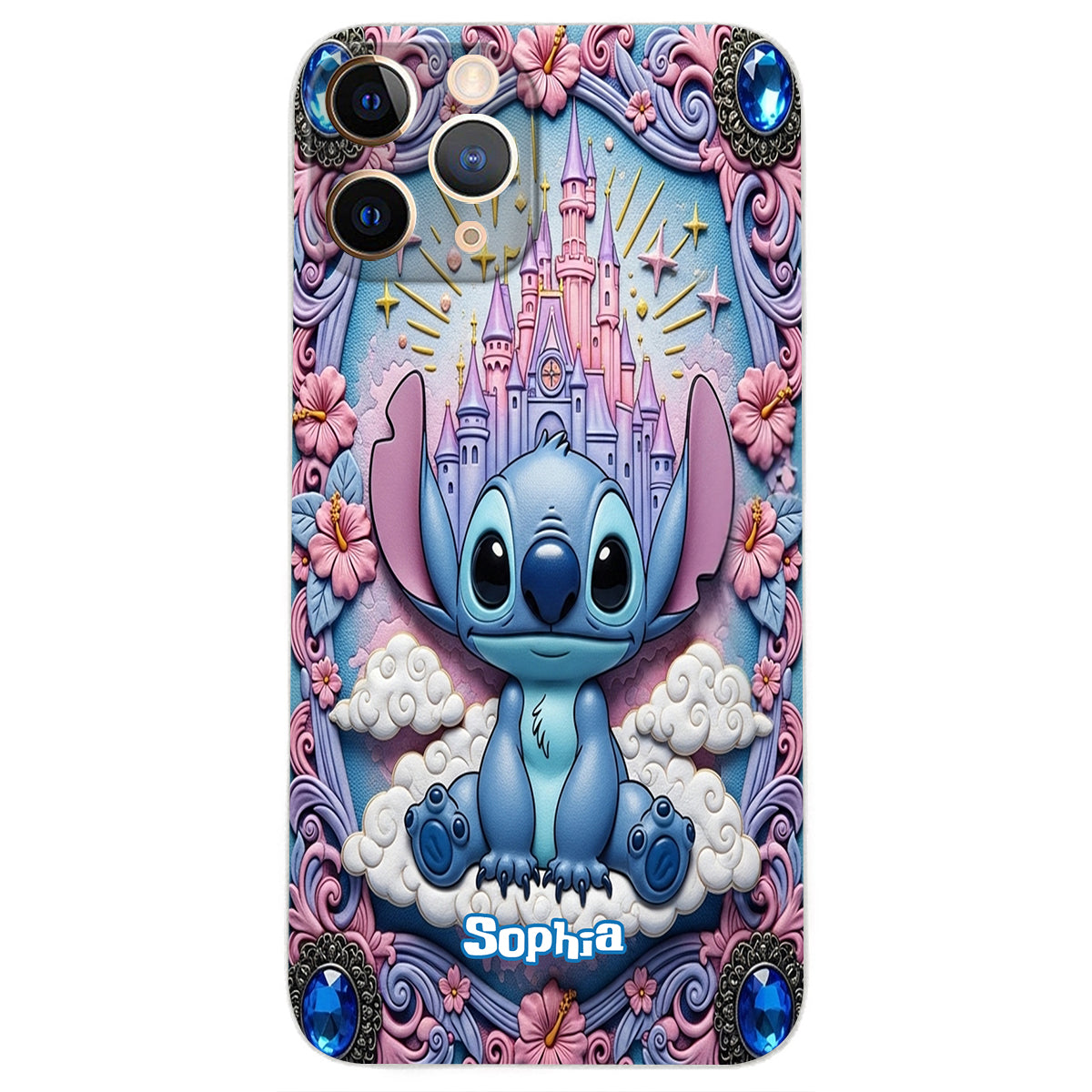 Blue Ohana - Personalized Ohana Leather Phone Case