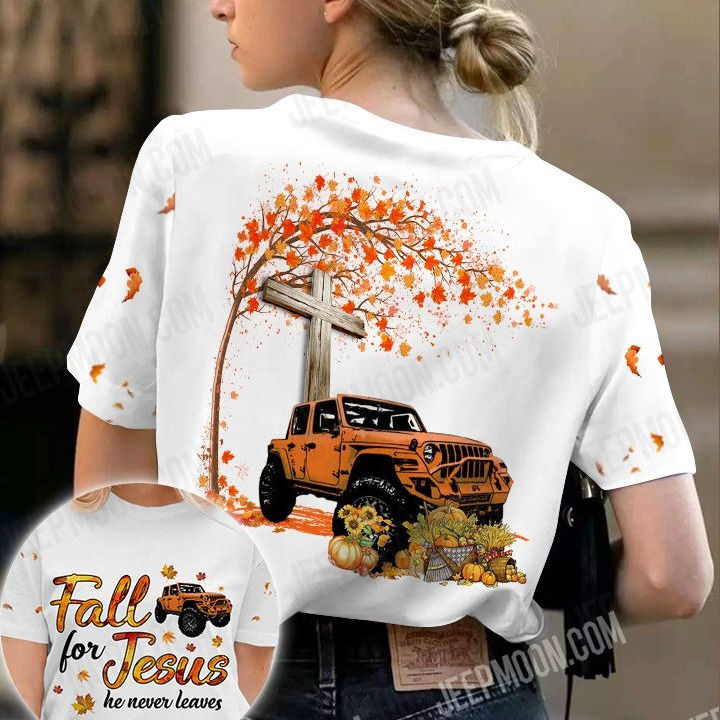 Fall For Jesus Car All Over Shirt 0823