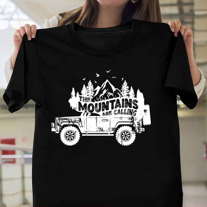 The Mountains Are Calling Car T-shirt and Hoodie 0823