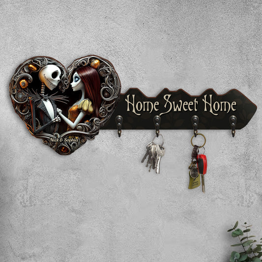 Our Home - Personalized Nightmare Custom Shaped Key Rack