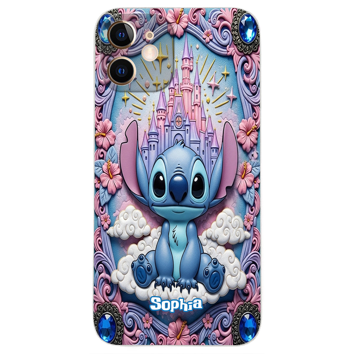 Blue Ohana - Personalized Ohana Leather Phone Case