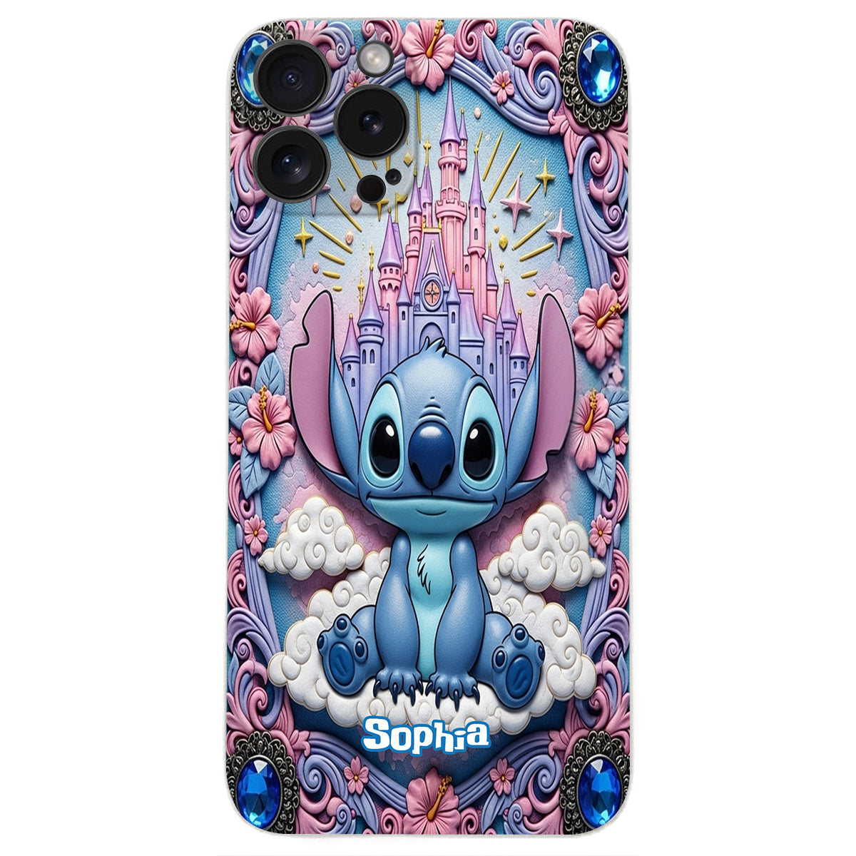 Blue Ohana - Personalized Ohana Leather Phone Case