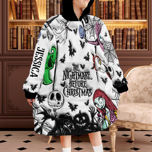 Nightmare - Personalized Nightmare Blanket Hoodie