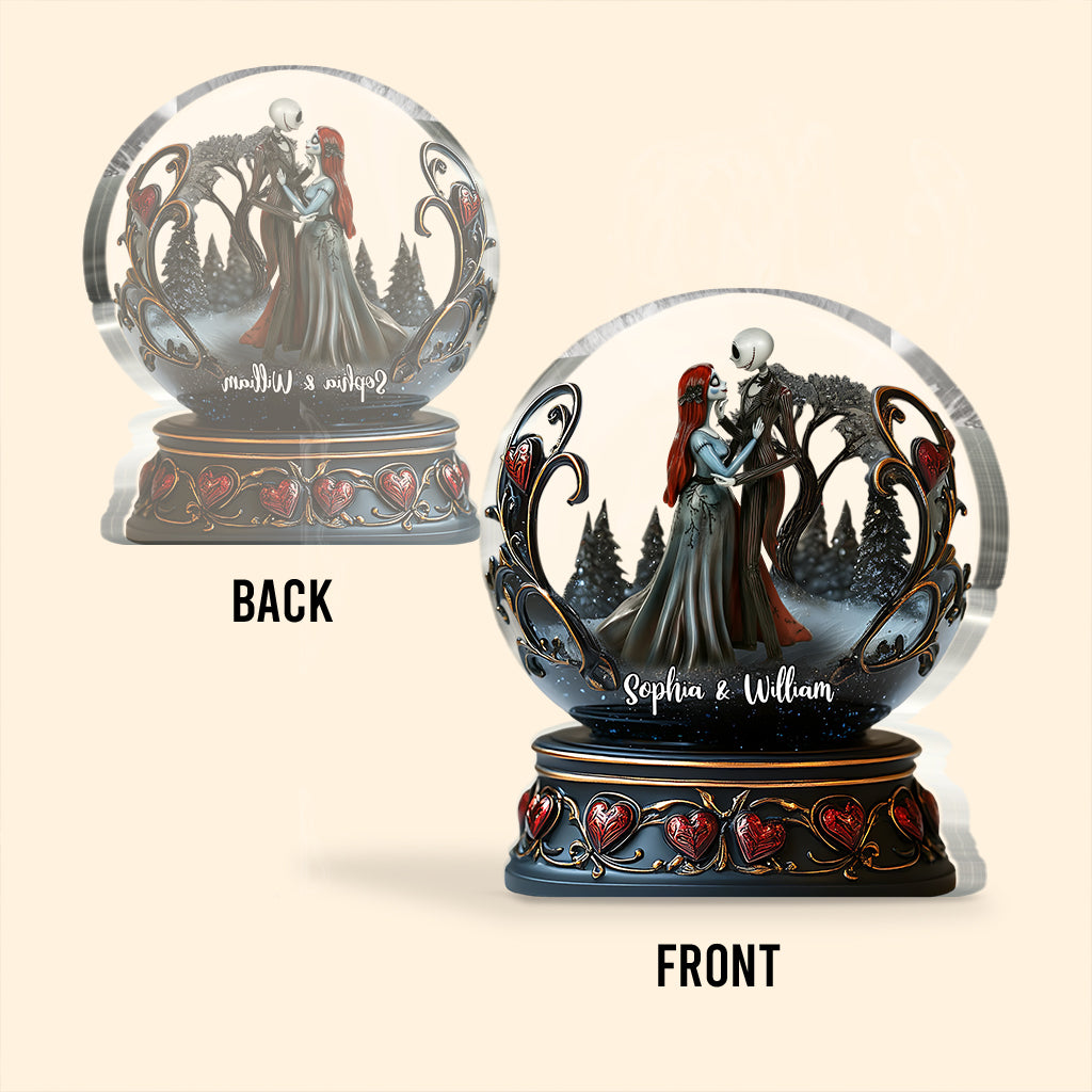 Till Death Do Us Part - Personalized Nightmare Custom Shaped Acrylic Plaque