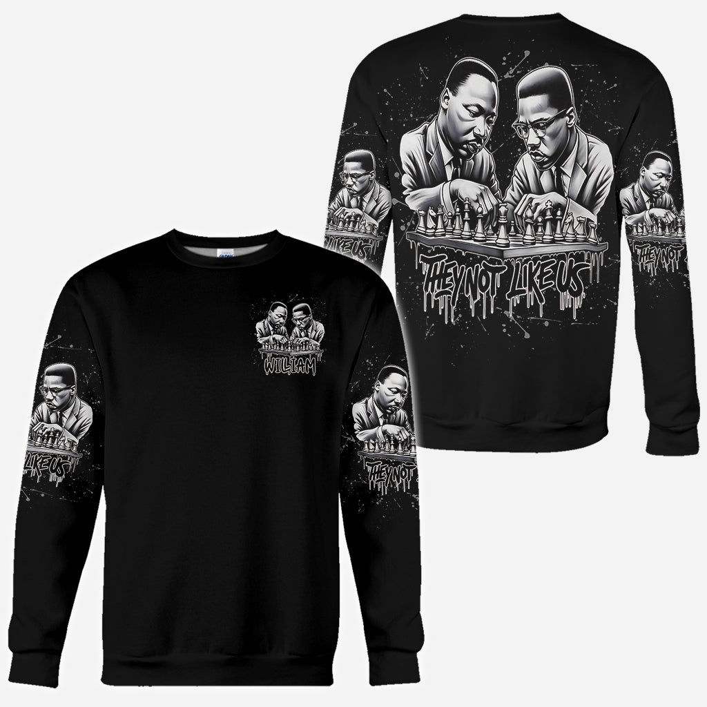 They Not Like Us - Personalized African American All Over Shirt