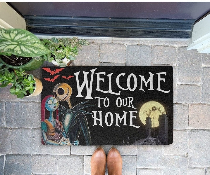 Welcome To Our Home Nightmare Doormat 0823