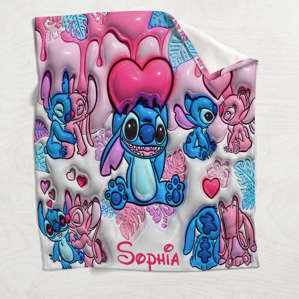 Ohana Means Family - Personalized Ohana Blanket