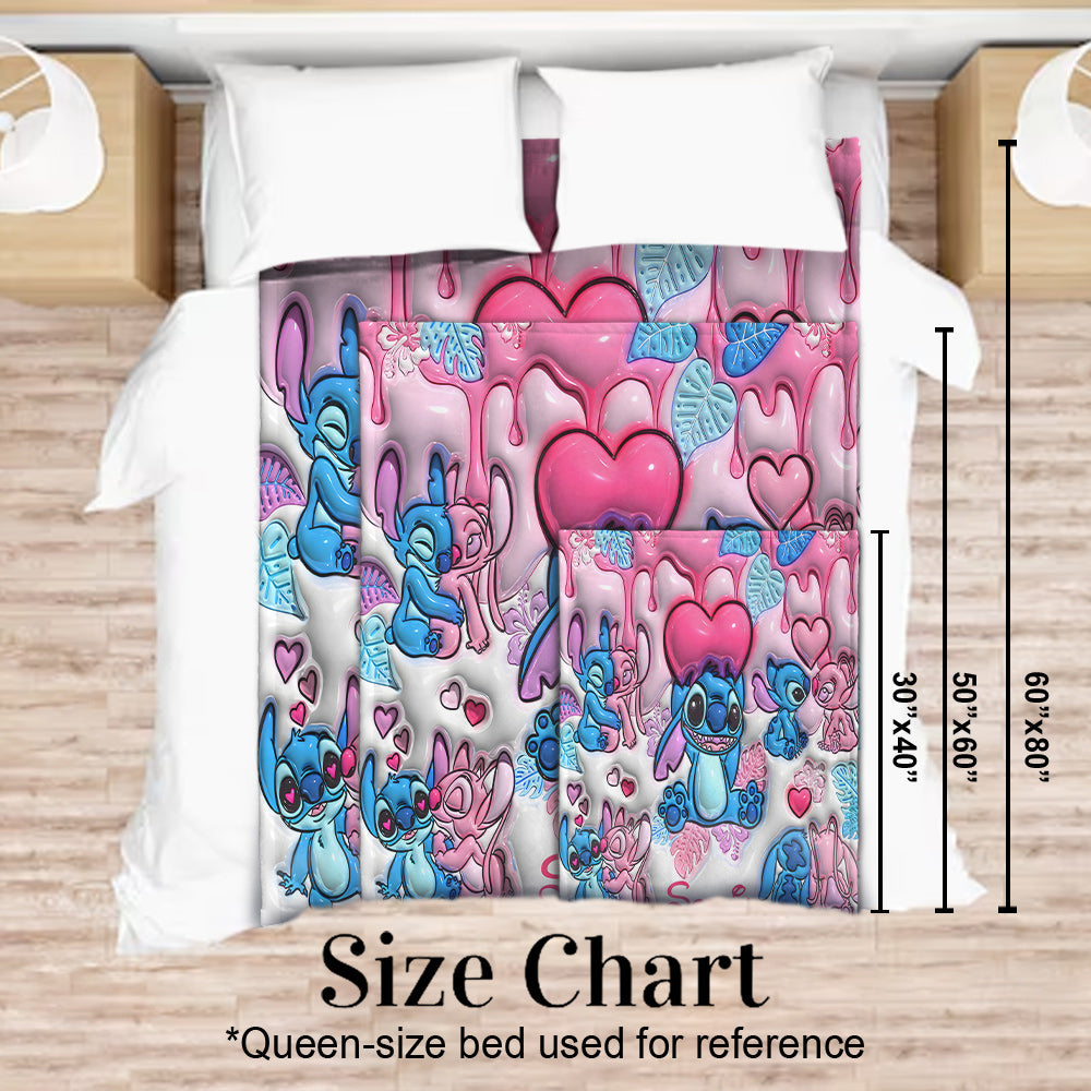 Ohana Means Family - Personalized Ohana Blanket
