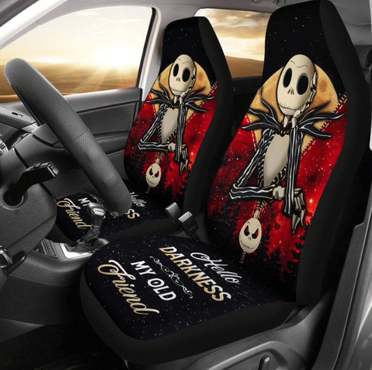 Hello Darkness My Old Friend - Nightmare Seat Covers 0523