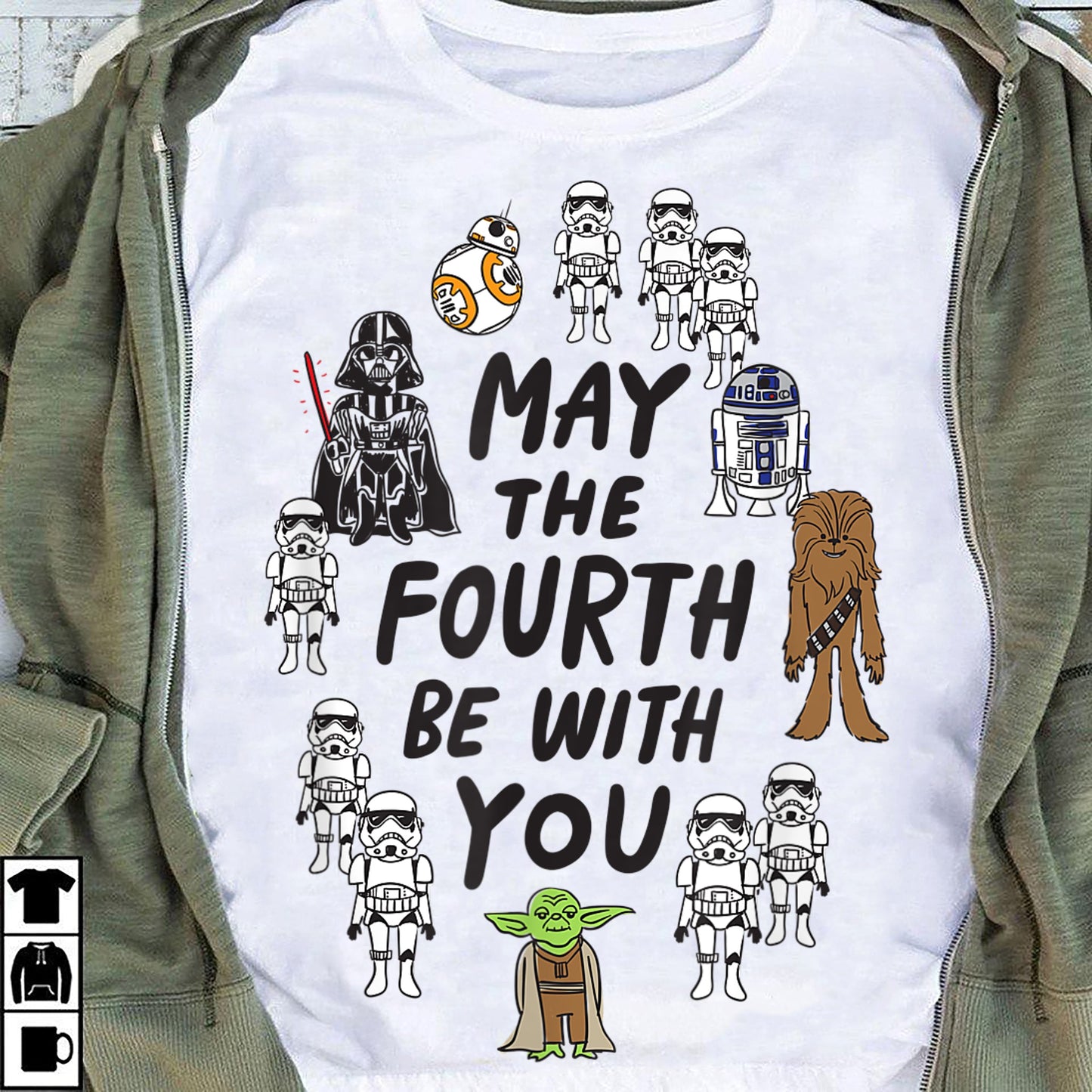 Be With You The Force T-shirt and Hoodie 0523