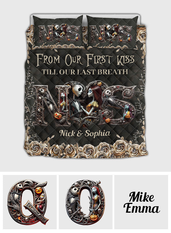 Till Death Do Us Part - Personalized Nightmare Quilt Set