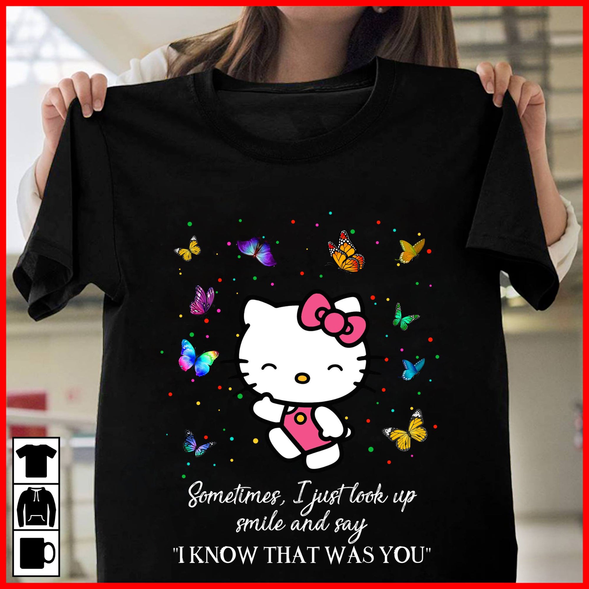 I Know That Was You White Kitten T-shirt and Hoodie 0823