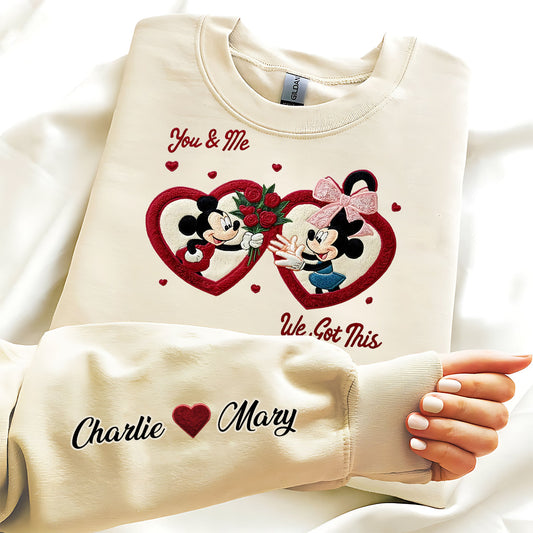 Magic Couple - Personalized Mouse All Over Shirt