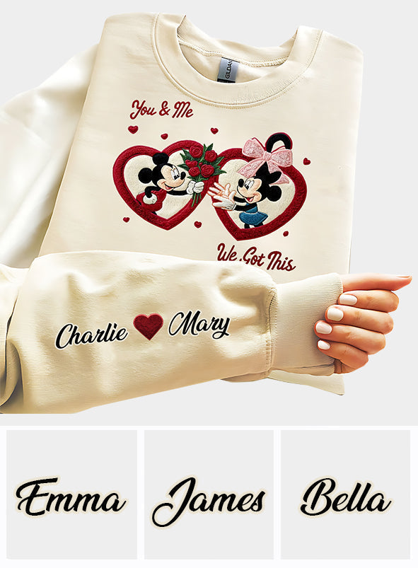 Magic Couple - Personalized Mouse All Over Shirt