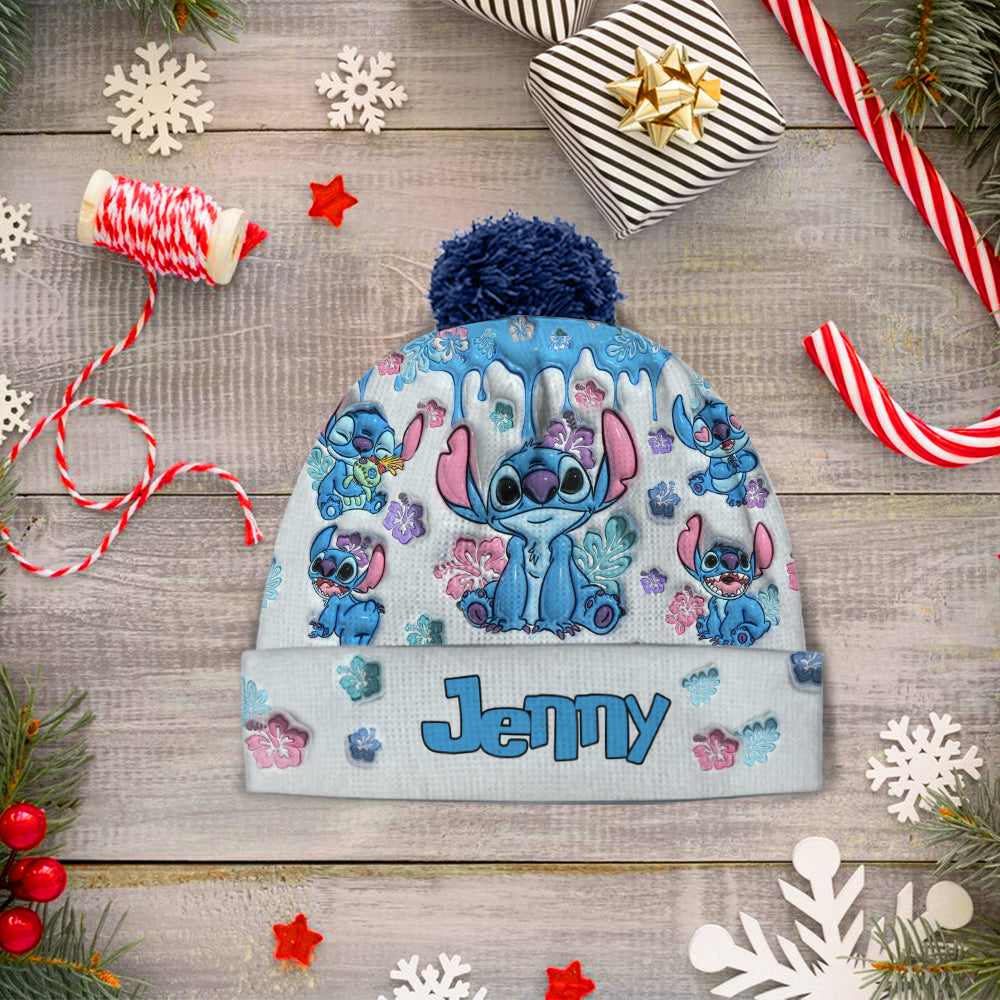 Ohana Means Family - Personalized Ohana Beanie Hat