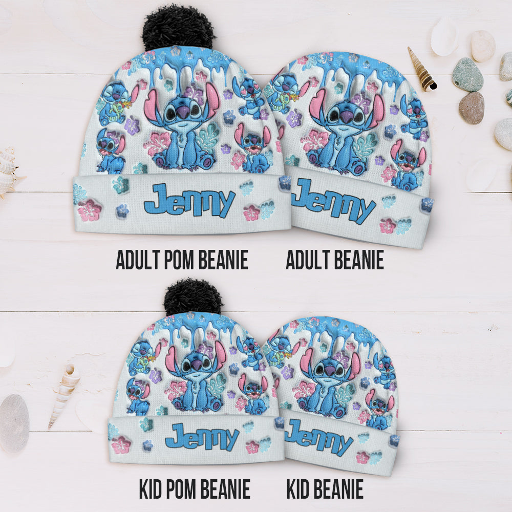 Ohana Means Family - Personalized Ohana Beanie Hat