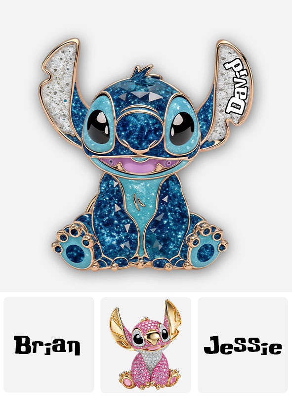 Blue Ohana - Personalized Ohana Pin