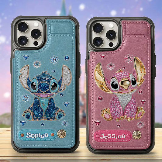 Blue Ohana - Personalized Ohana Wallet Phone Case