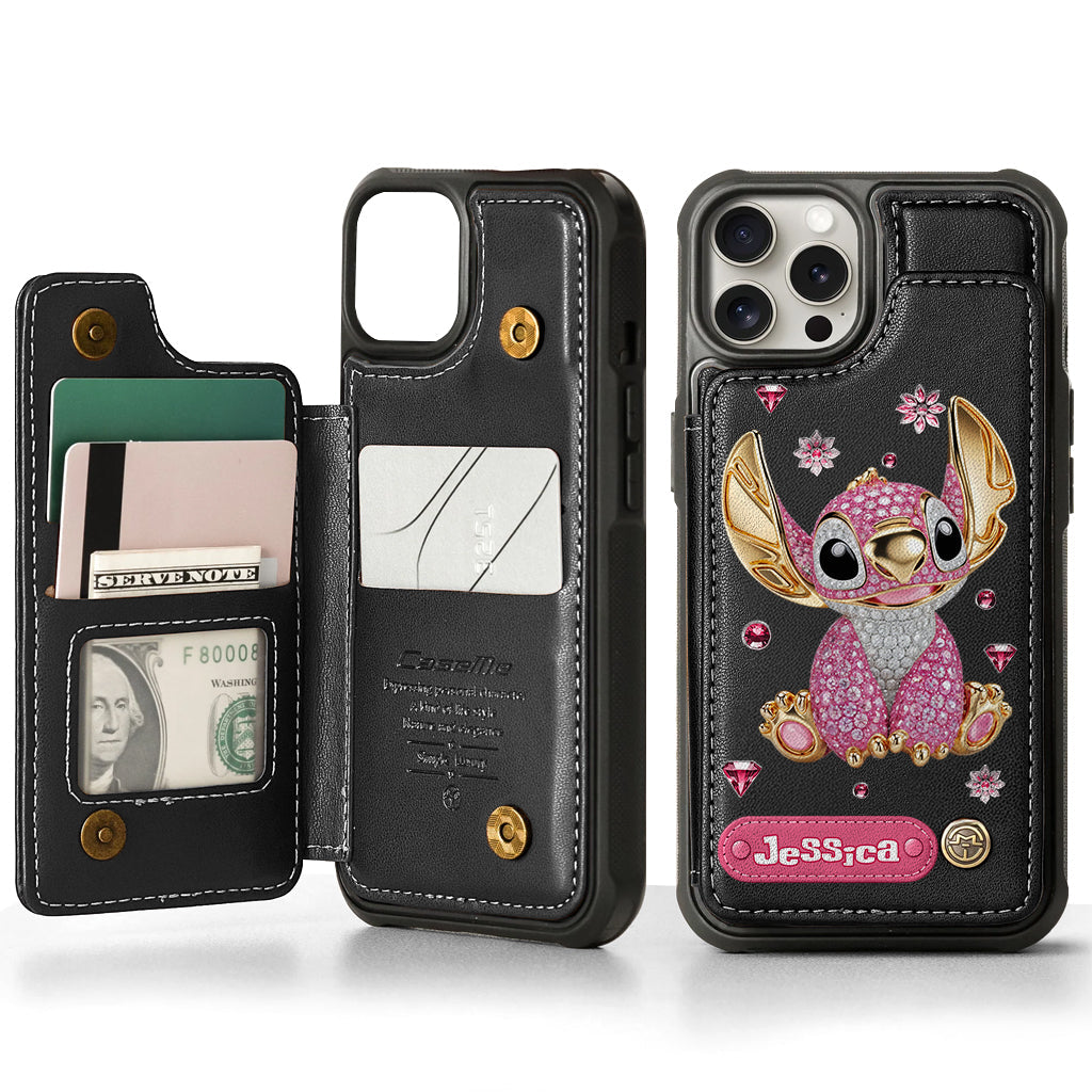 Blue Ohana - Personalized Ohana Wallet Phone Case