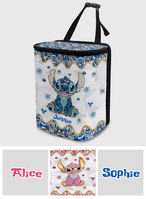 Blue Ohana - Personalized Ohana Portable Car Trash Can/ Organizer