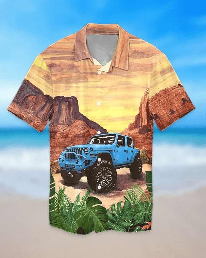 Off Road Car Hawaiian Shirt 0523