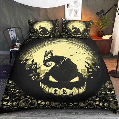 Spooky Night Nightmare Bedding Set 0523