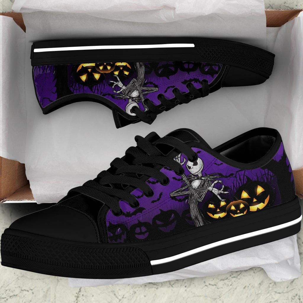 Pumpkin King Nightmare Low Top Shoes 0523