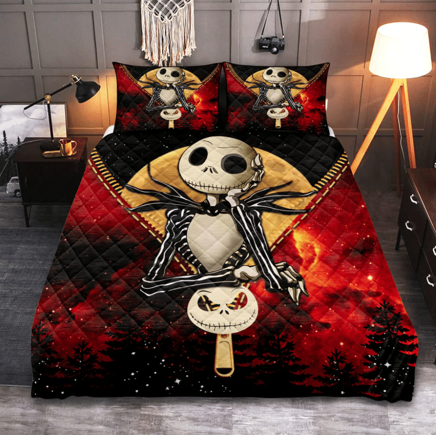 Pumpkin King Nightmare Quilt Set 0523