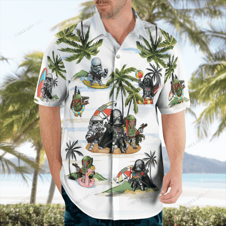 The Dark Side The Force Hawaiian Shirt 0523