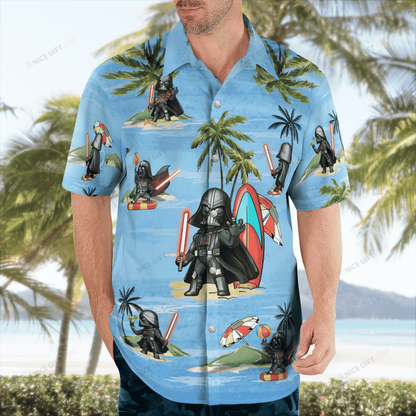 The Dark Side The Force Hawaiian Shirt 0523